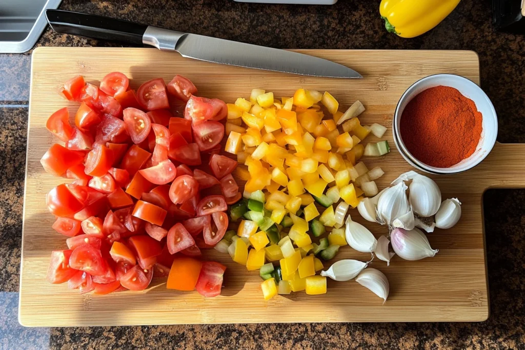 Chopping Ingredients