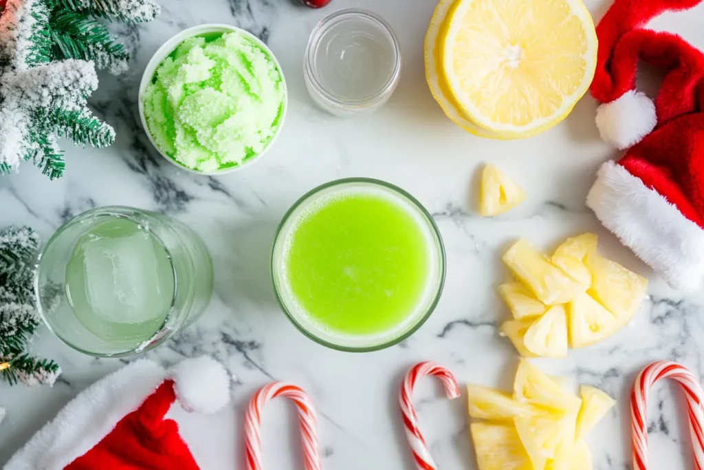 Essential Ingredients for Your Grinch Punch