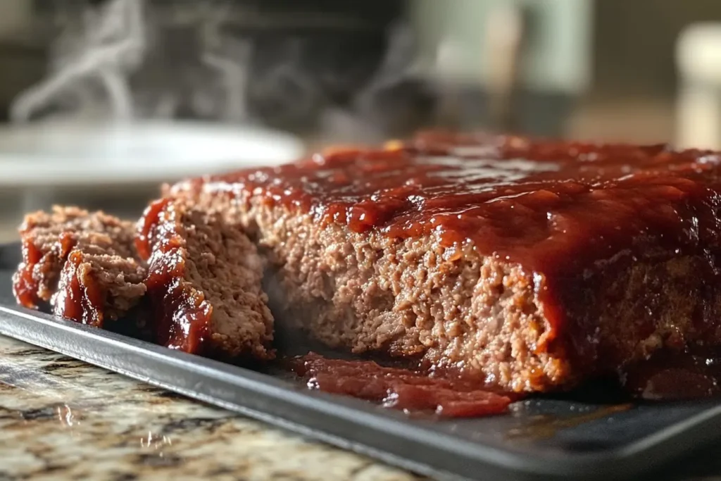 classic Lipton Onion Soup meatloaf. finished