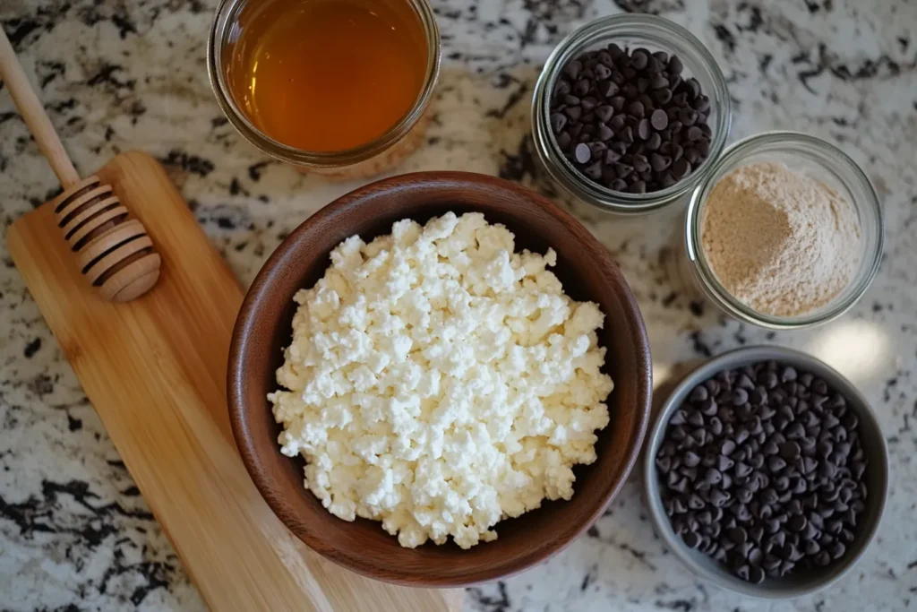 Flat-lay photo showcasing all main ingredients.