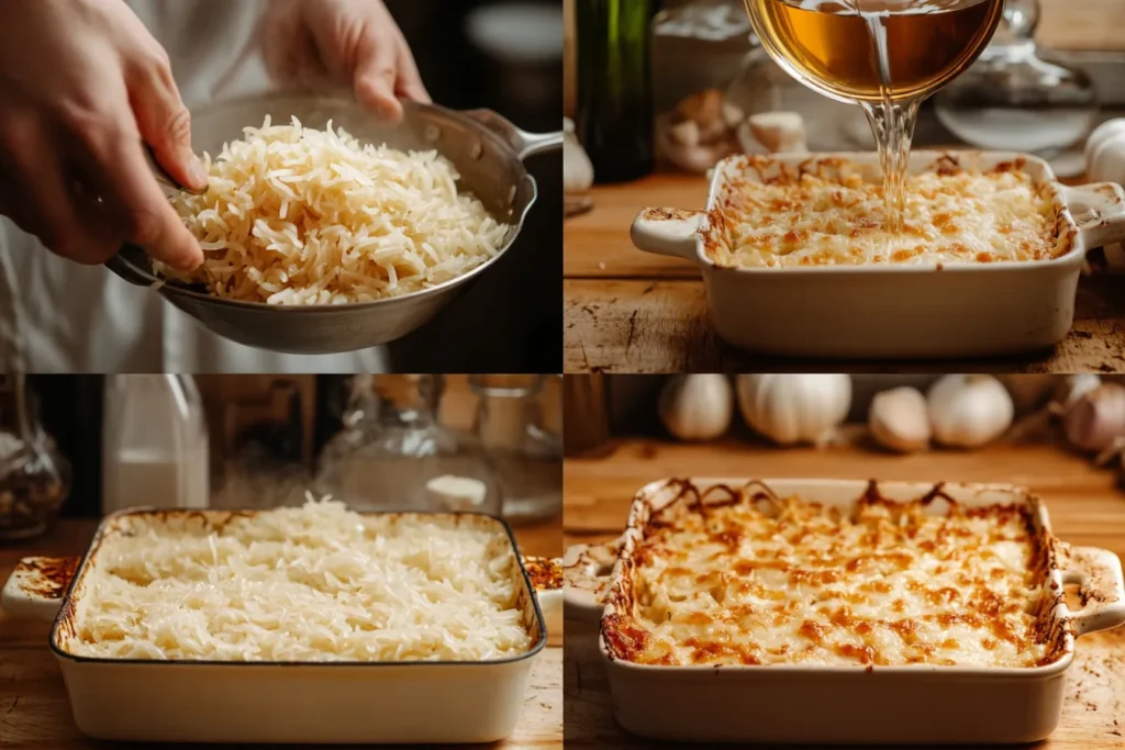 How to Make French Onion Soup Infused Rice