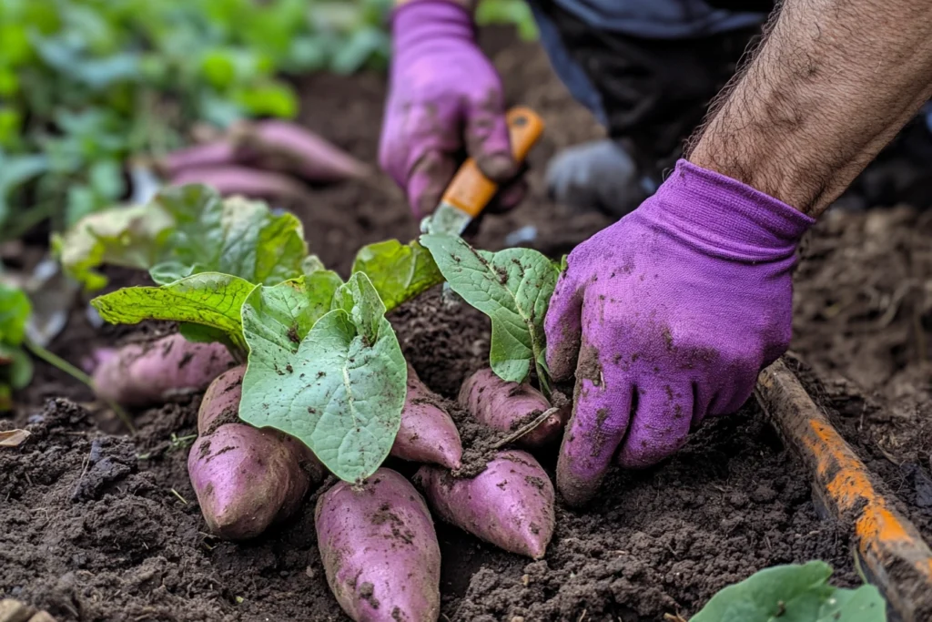 plant Purple Sweet Potatoes