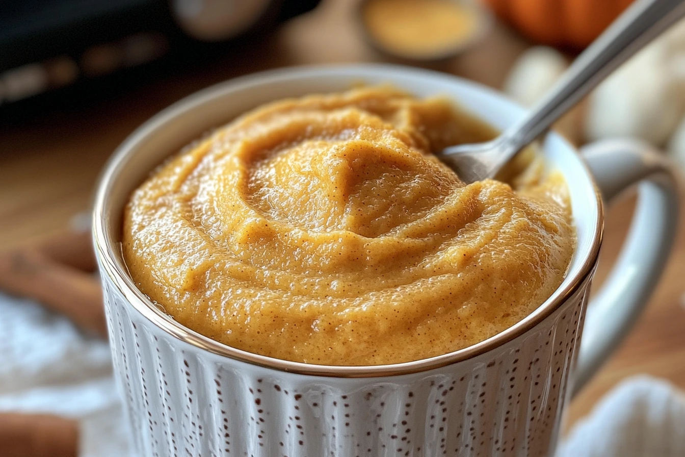 Pumpkin Mug Cake