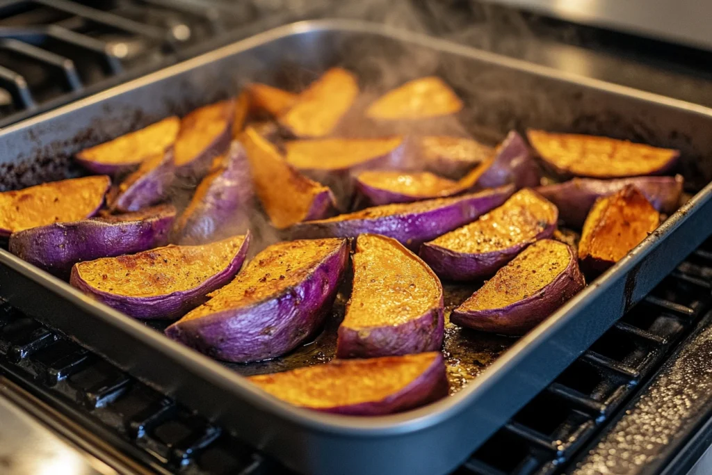 bake Purple Sweet Potato