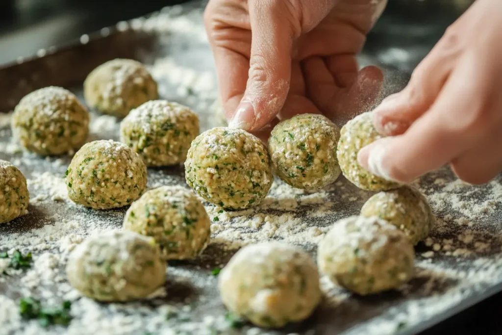 Shaping the Falafel