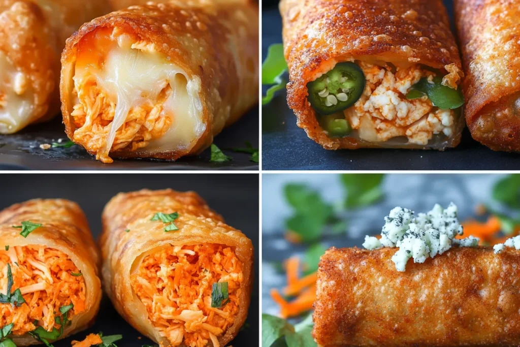 Spicing Up Your Buffalo Chicken Egg Rolls