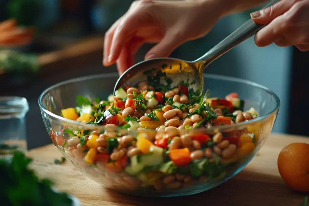 Assembling the Salad