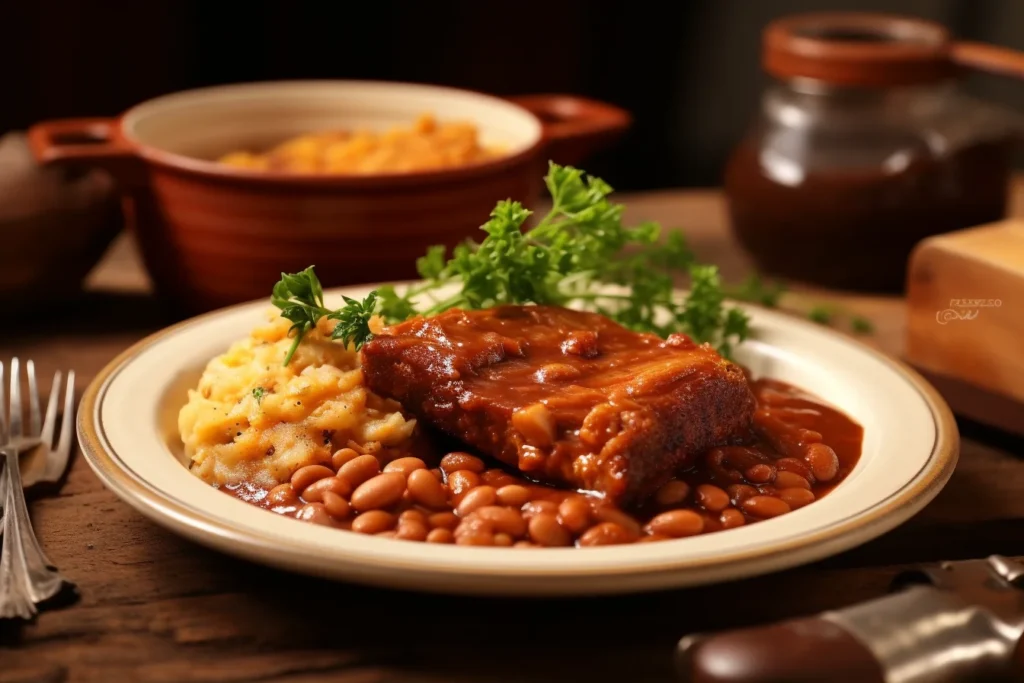 Serving Suggestions a Plated Dish